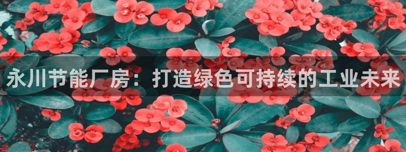 e尊国际官网·网址：永川节能厂房：打造绿色可持续的工业未来